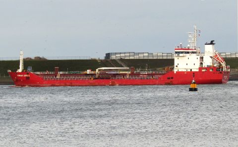 Bomar Ceres in IJmuiden, 6 jan 2025