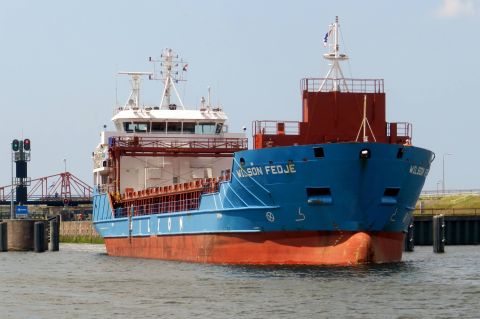 WILSON FEDJE in IJmuiden, 10 jun 2015