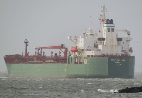 GULF MUTTRAH in IJmuiden, 24 jan 2025