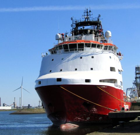 FUGRO ZENITH in IJmuiden, 7 apr 2025
