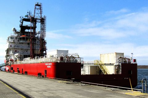 FUGRO ZENITH in IJmuiden, 9 apr 2025