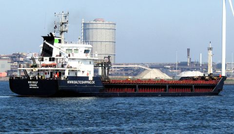 RIX GULF in IJmuiden, 11 apr 2025