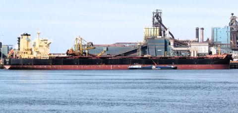 GIANT ACE in IJmuiden, 14 apr 2025