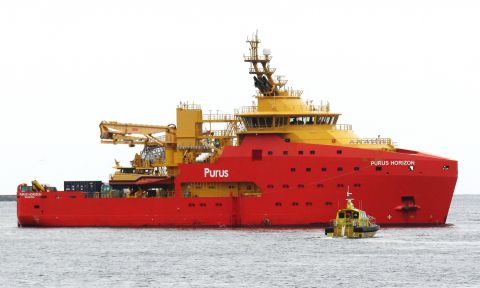 PURUS HORIZON in IJmuiden, 16 apr 2025