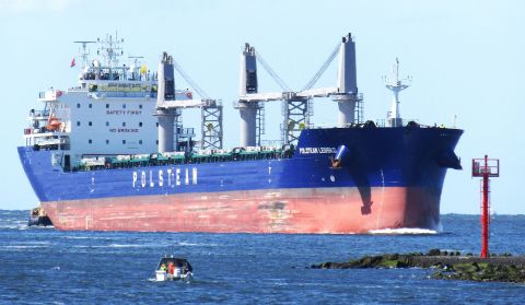POLSTEAM LEBSKO in IJmuiden, 5 mei 2025