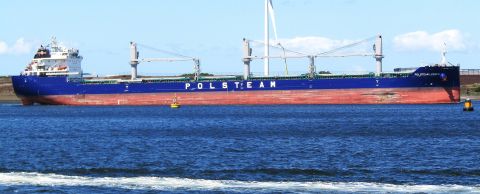 POLSTEAM LEBSKO in IJmuiden, 5 mei 2025