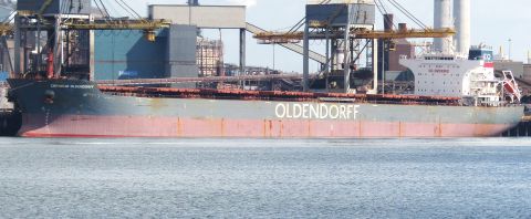 CORNELIE OLDENDORFF in IJmuiden, 8 mei 2025
