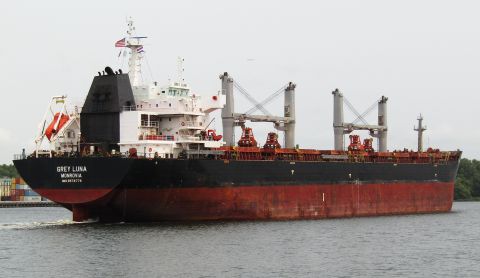 GREY LUNA in IJmuiden, 1 jun 2025
