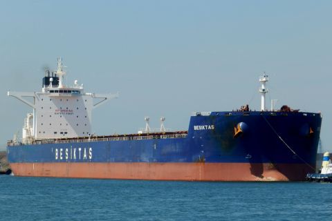 BESIKTAS in IJmuiden, 12 jun 2015