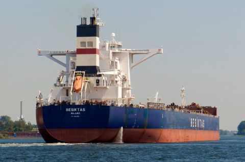 BESIKTAS in IJmuiden, 12 jun 2015