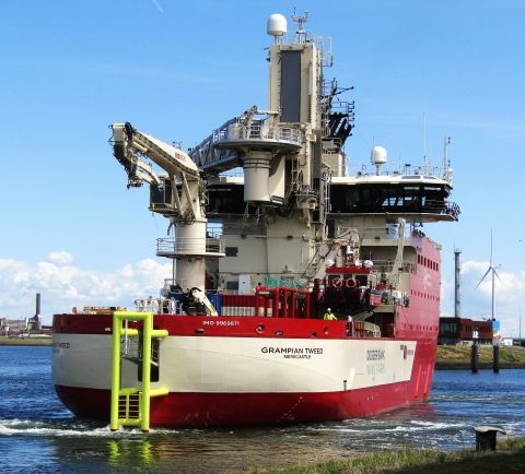 GRAMPIAN TWEED in IJmuiden, 30 jul 2025