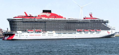 SCARLET LADY in IJmuiden, 14 aug 2025