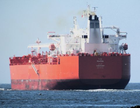 MARIA (tanker) in IJmuiden, 15 aug 2025