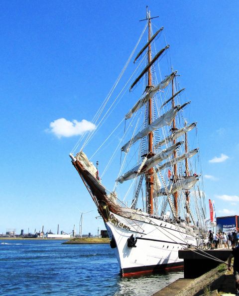 NRP SAGRES in IJmuiden, 19 aug 2025