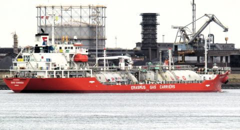 GAS XANADU in IJmuiden, 26 aug 2025