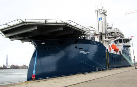 WINDEA CURIE in IJmuiden, 3 sep 2025