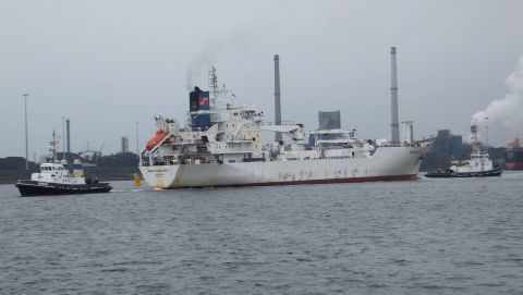 GREEN COSTA RICA in IJmuiden, 14 jun 2015
