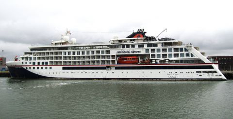 HANSEATIC NATURE in IJmuiden, 12 okt 2025