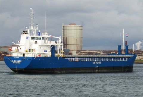 CL NOGARO in IJmuiden, 16 okt 2025