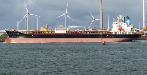 ARDMORE CHIPPEWA in IJmuiden, 16 okt 2025