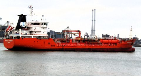 THEODOR ESSBERGER in IJmuiden, 29 nov 2025