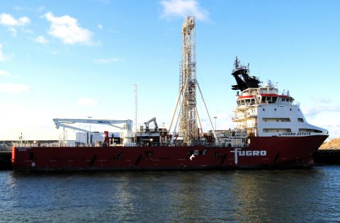 FUGRO ZEPHYR in IJmuiden, 24 dec 2025