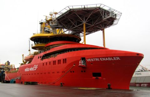 VESTRI ENABLER in IJmuiden, 9 jan 2026