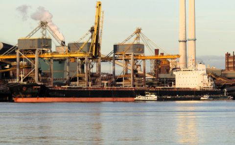 ORPHEUS (bulkcarrier) in IJmuiden, 16 jan 2026