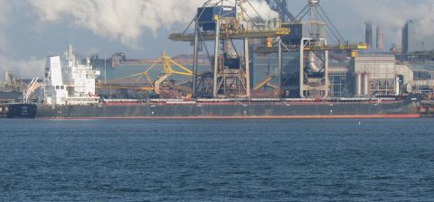 CANOPUS (bulkcarrier) in IJmuiden, 2 feb 2026