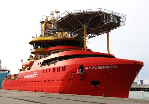 VESTRI ENABLER in IJmuiden, 15 feb 2026