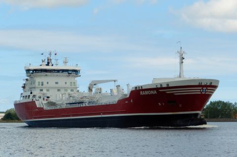 RAMONA in IJmuiden, 16 jun 2015