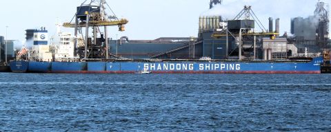 SHANDONG DE YUN in IJmuiden, 23 feb 2026
