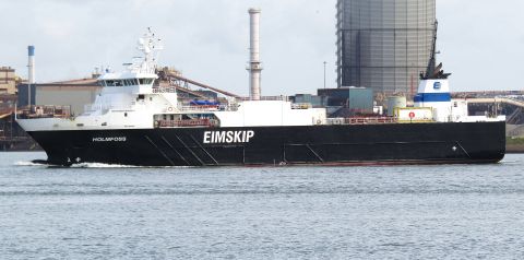 HOLMFOSS in IJmuiden, 14 mrt 2026