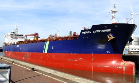 HAFNIA AVENTURINE in IJmuiden, 8 apr 2026