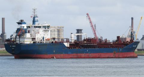 BG AGNES in IJmuiden, 10 apr 2026