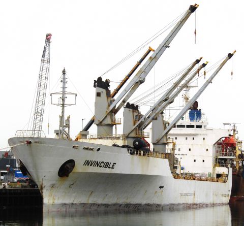 INVINCIBLE in IJmuiden, 13 apr 2026