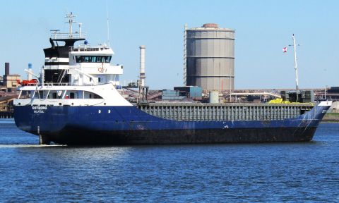 OSTBORG in IJmuiden, 22 apr 2026