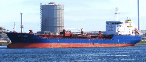 SONGA AURORA in IJmuiden, 24 apr 2026