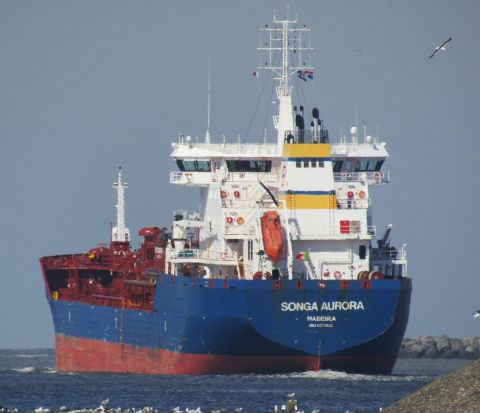 SONGA AURORA in IJmuiden, 24 apr 2026