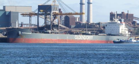 KIRSTEN OLDENDORFF in IJmuiden, 24 apr 2026
