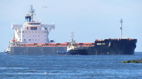 INDIGO ACE in IJmuiden, 25 apr 2026