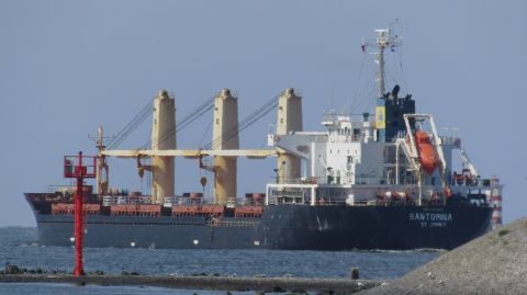 SANTORINA in IJmuiden, 26 apr 2026