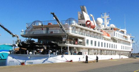 GREG MORTIMER in IJmuiden, 5 mei 2026