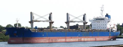 BLUE ONE in IJmuiden, 23 mei 2026