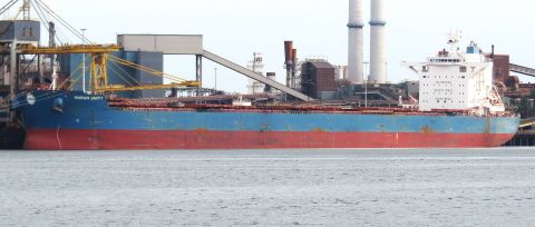 MARAN UNITY in IJmuiden, 27 mei 2026
