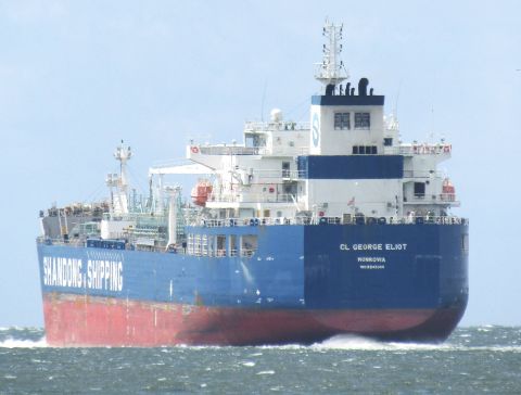CL GEORGE ELIOT in IJmuiden, 9 jun 2026