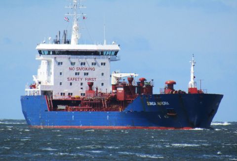 SONGA AURORA in IJmuiden, 10 jun 2026
