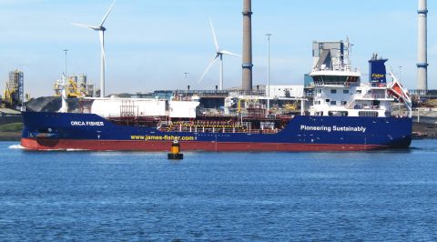 ORCA FISHER in IJmuiden, 18 jun 2026