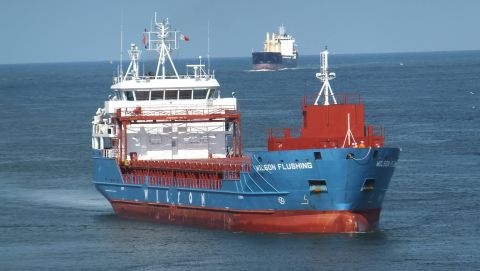 WILSON FLUSHING in IJmuiden, 24 jun 2015