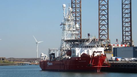 Bucentauer in IJmuiden, 1 jul 2015